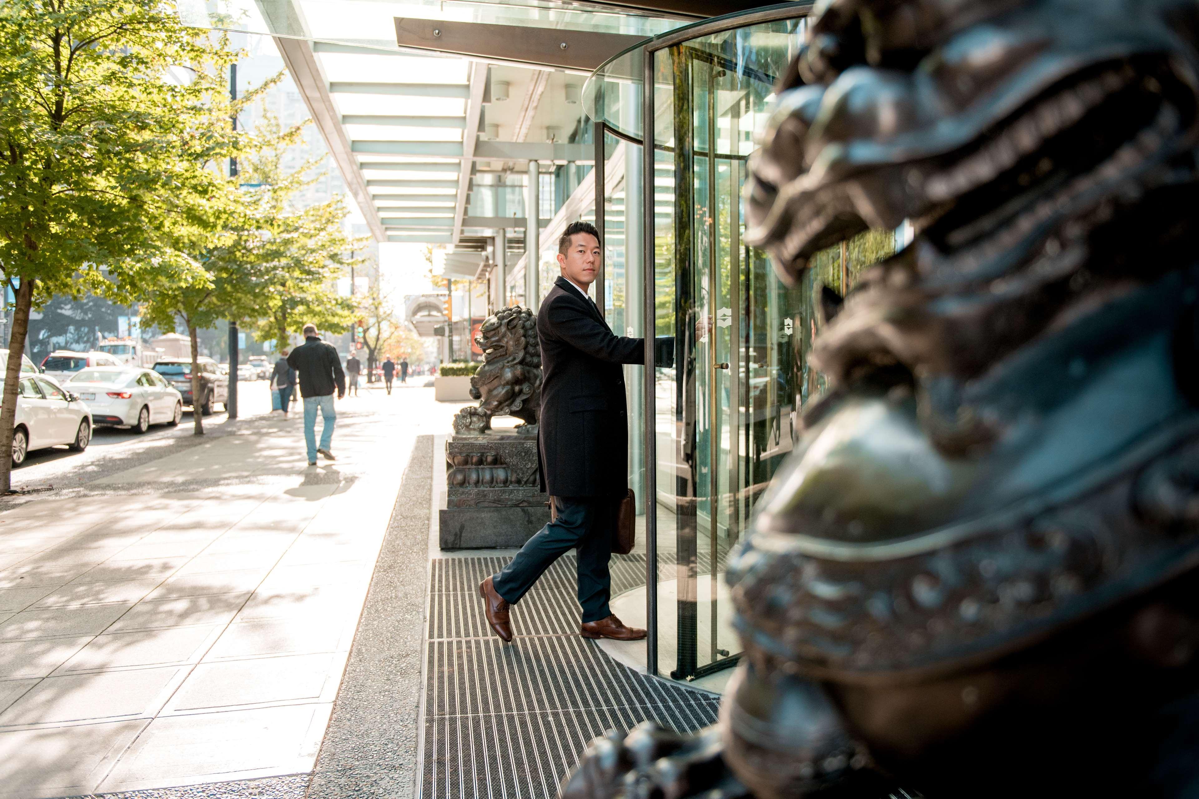 Shangri-La Vancouver Hotel Exterior foto